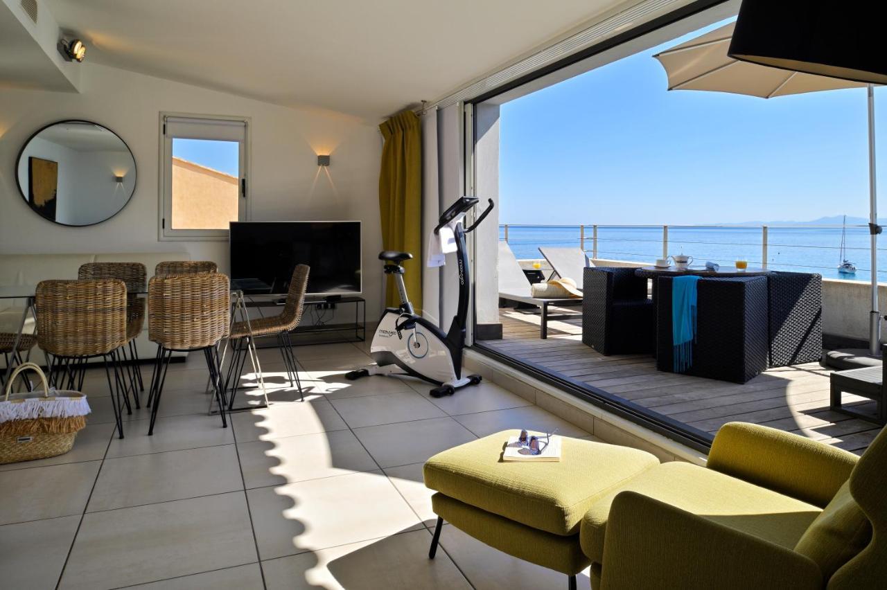 L'Escale Cote Sud Hotel LʼÎle-Rousse Eksteriør billede