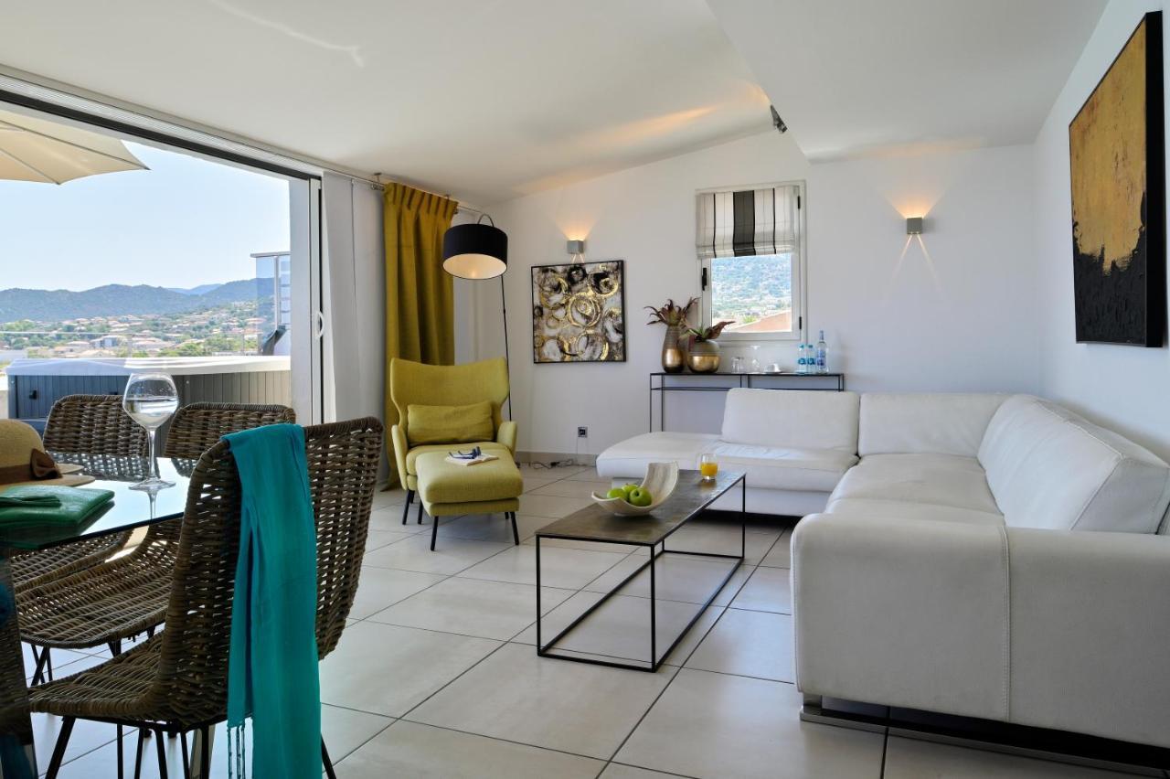 L'Escale Cote Sud Hotel LʼÎle-Rousse Eksteriør billede