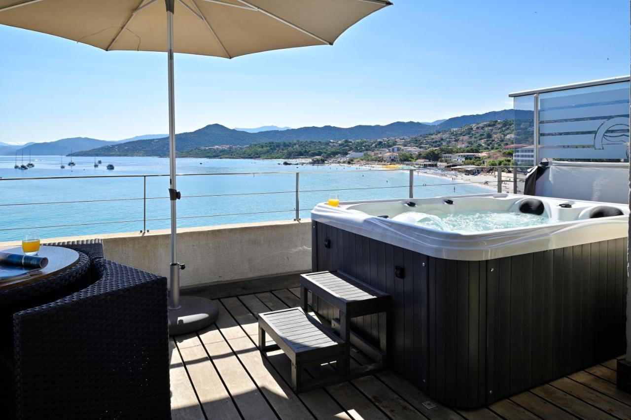 L'Escale Cote Sud Hotel LʼÎle-Rousse Eksteriør billede