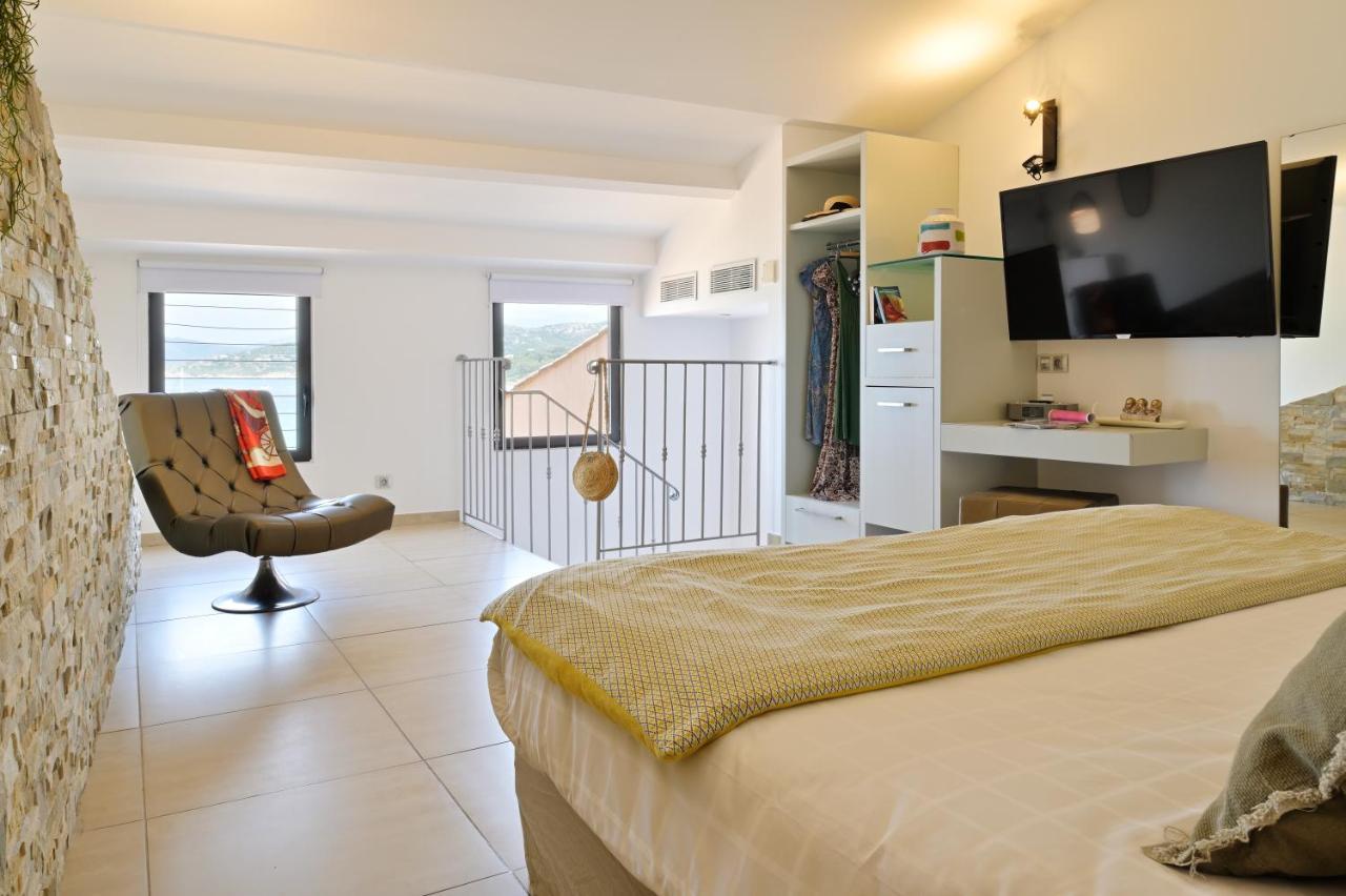 L'Escale Cote Sud Hotel LʼÎle-Rousse Eksteriør billede