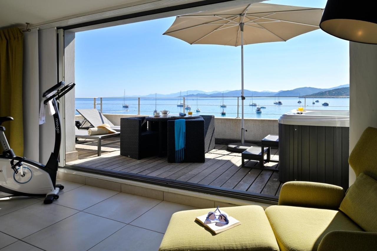 L'Escale Cote Sud Hotel LʼÎle-Rousse Eksteriør billede
